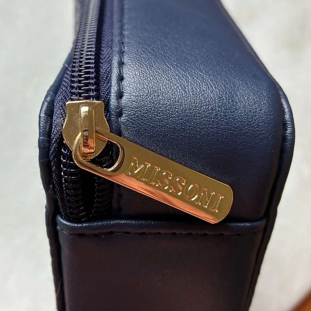 Missoni Navy Travel Case - Picture 6 of 8